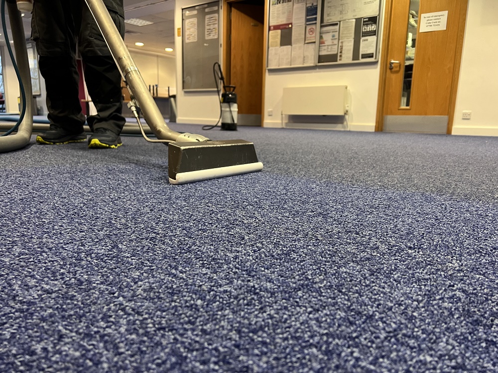 cleaning commercial university carpet